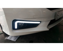 Lắp đèn gầm LED cho xe Honda City_Phim cách nhiệt ô tô, dán kính xe hơi otohd.com